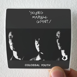 Young Marble Giants Colossal Youth Album Cover Sticker Young Marble Giants Colossal Youth Album Cover Sticker