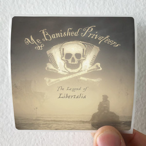 Ye Banished Privateers The Legend Of Libertalia Album Cover Sticker
