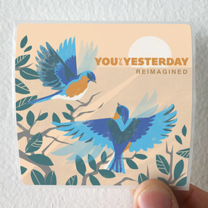 You vs Yesterday Reimagined Album Cover Sticker You vs Yesterday Reimagined Album Cover Sticker