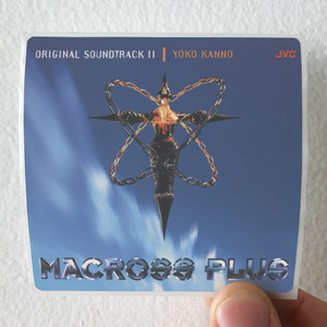 Yoko Kanno Macross Plus Original Soundtrack Ii Album Cover Sticker Yoko Kanno Macross Plus Original Soundtrack Ii Album Cover Sticker