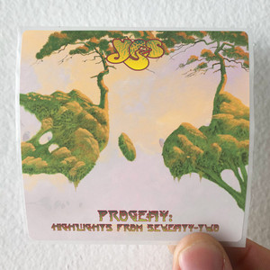 Yes Progeny Highlights From Seventy Two Album Cover Sticker Yes Progeny Highlights From Seventy Two Album Cover Sticker