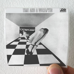 Yes Time And A Word 1 Album Cover Sticker