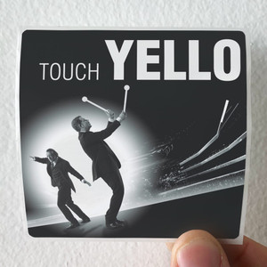 Yello Touch Yello Album Cover Sticker Yello Touch Yello Album Cover Sticker