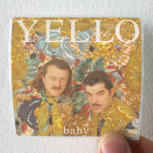 Yello Baby Album Cover Sticker