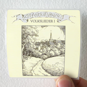 Zupfgeigenhansel Volkslieder I Album Cover Sticker Zupfgeigenhansel Volkslieder I Album Cover Sticker