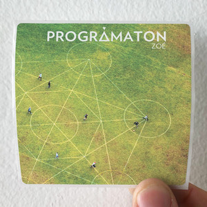 Zoe Progrmaton Album Cover Sticker Zoe Progrmaton Album Cover Sticker