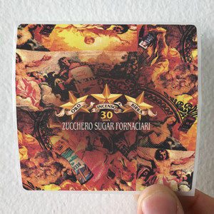 Zucchero Oro Incenso Birra 30Th Anniversary Edition Album Cover Sticker