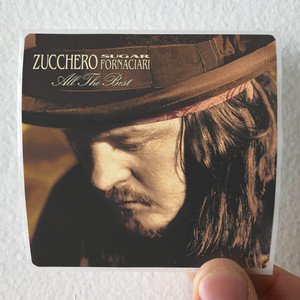 Zucchero All The Best Album Cover Sticker Zucchero All The Best Album Cover Sticker