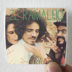 Ze Ramalho A Peleja Do Diabo Com O Dono Do Cu Album Cover Sticker