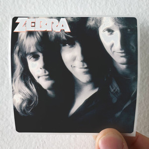 Zebra Zebra Album Cover Sticker