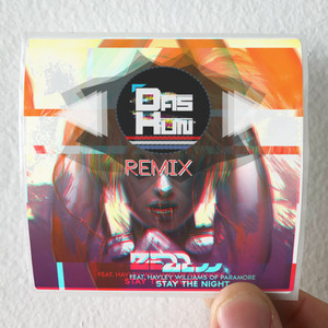 Zedd Stay The Night Remixes 2 Album Cover Sticker Zedd Stay The Night Remixes 2 Album Cover Sticker