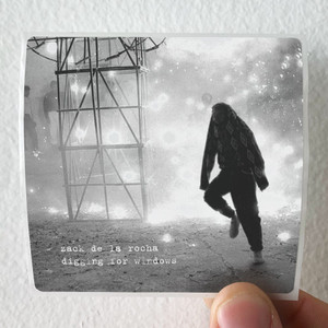 Zack de la Rocha Digging For Windows Album Cover Sticker Zack de la Rocha Digging For Windows Album Cover Sticker