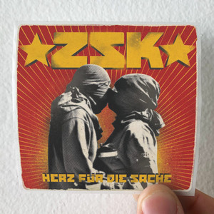 ZSK Herz Fr Die Sache Album Cover Sticker
