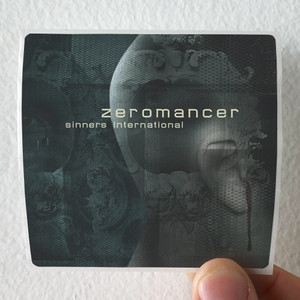 Zeromancer Sinners International Album Cover Sticker Zeromancer Sinners International Album Cover Sticker