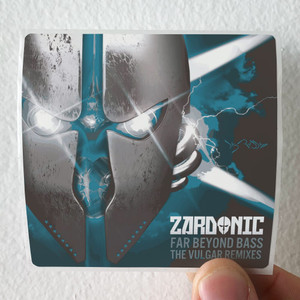 Zardonic Far Beyond Bass The Vulgar Remixes Album Cover Sticker