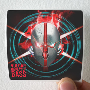 Zardonic Vulgar Display Of Bass Album Cover Sticker Zardonic Vulgar Display Of Bass Album Cover Sticker