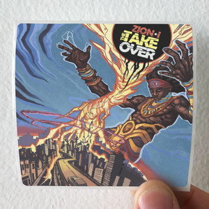 Zion I The Take Over Album Cover Sticker Zion I The Take Over Album Cover Sticker