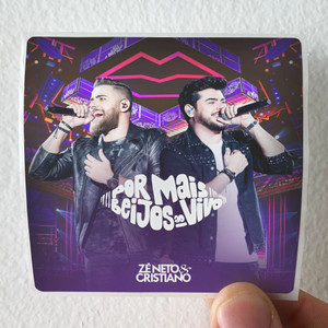 Ze Neto and Cristiano Por Mais Beijos Ao Vivo Album Cover Sticker Ze Neto and Cristiano Por Mais Beijos Ao Vivo Album Cover Sticker