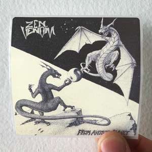 Zen Venom From Another Planet Album Cover Sticker