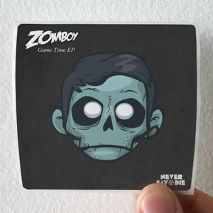 Zomboy Game Time Album Cover Sticker Zomboy Game Time Album Cover Sticker