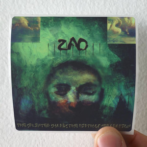 Zao The Splinter Shards The Birth Of Separation Album Cover Sticker Zao The Splinter Shards The Birth Of Separation Album Cover Sticker
