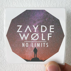 Zayde Wolf No Limits Album Cover Sticker