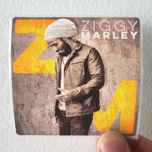 Ziggy Marley Ziggy Marley Album Cover Sticker Ziggy Marley Ziggy Marley Album Cover Sticker