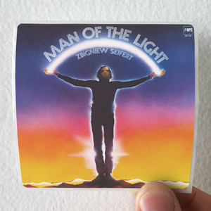 Zbigniew Seifert Man Of The Light Album Cover Sticker Zbigniew Seifert Man Of The Light Album Cover Sticker