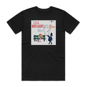 1910 Fruitgum Company 1 2 3 Red Light Album Cover T-Shirt Black 1910 Fruitgum Company 1 2 3 Red Light Album Cover T-Shirt Black