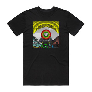 3OH3 Omens 1 Album Cover T-Shirt Black 3OH3 Omens 1 Album Cover T-Shirt Black