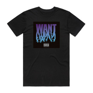 3OH3 Want Album Cover T-Shirt Black 3OH3 Want Album Cover T-Shirt Black