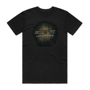 12 Stones Infected Album Cover T-Shirt Black 12 Stones Infected Album Cover T-Shirt Black