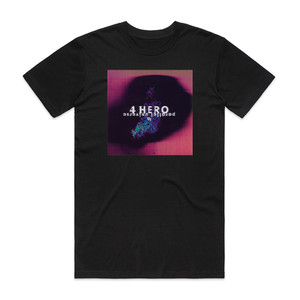 4hero Parallel Universe Album Cover T-Shirt Black 4hero Parallel Universe Album Cover T-Shirt Black