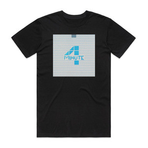 4minute For Muzik Album Cover T-Shirt Black 4minute For Muzik Album Cover T-Shirt Black