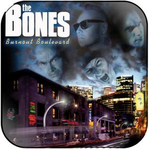 The Bones Flash The Leather Album Cover Sticker Album Cover Sticker The Bones Flash The Leather Album Cover Sticker Album Cover Sticker