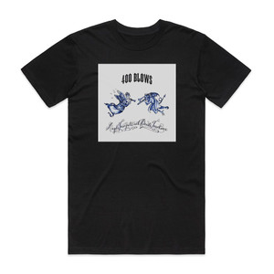 400 Blows Angels Trumpets And Devils Trombones Album Cover T-Shirt Black 400 Blows Angels Trumpets And Devils Trombones Album Cover T-Shirt Black