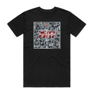 25 17  2 Album Cover T-Shirt Black