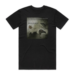 A Pale Horse Named Death Vultures Album Cover T-Shirt Black