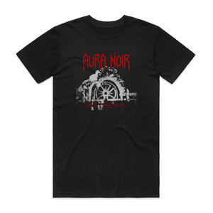 Aura Noir Black Thrash Attack Album Cover T-Shirt Black Aura Noir Black Thrash Attack Album Cover T-Shirt Black