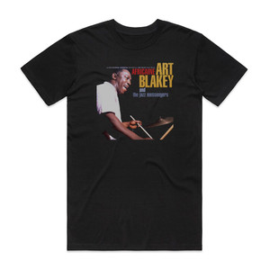 Art Blakey and The Jazz Messengers Africaine Album Cover T-Shirt Black