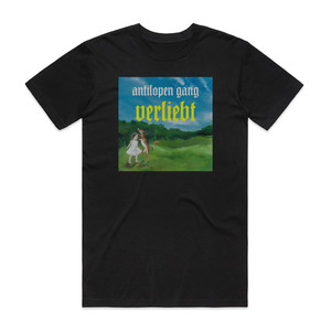 Antilopen Gang Verliebt Album Cover T-Shirt Black Antilopen Gang Verliebt Album Cover T-Shirt Black