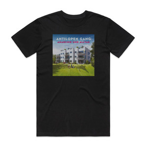 Antilopen Gang Anarchie Und Alltag Album Cover T-Shirt Black Antilopen Gang Anarchie Und Alltag Album Cover T-Shirt Black