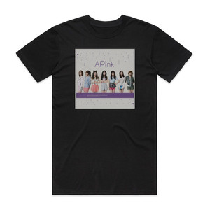 APink Une Anne Album Cover T-Shirt Black APink Une Anne Album Cover T-Shirt Black