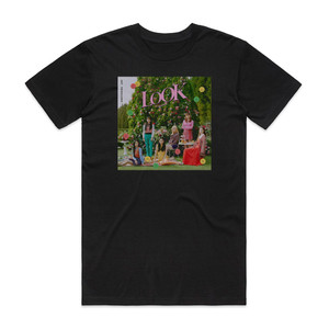 APink Look Album Cover T-Shirt Black APink Look Album Cover T-Shirt Black
