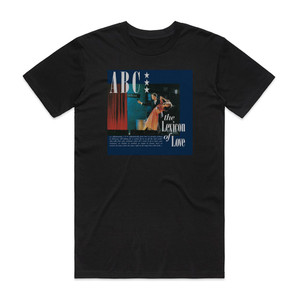 ABC The Lexicon Of Love 1 Album Cover T-Shirt Black ABC The Lexicon Of Love 1 Album Cover T-Shirt Black