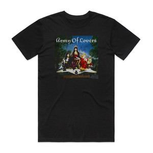 Army of Lovers Massive Luxury Overdose Album Cover T-Shirt Black Army of Lovers Massive Luxury Overdose Album Cover T-Shirt Black