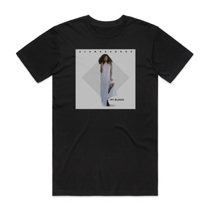 AlunaGeorge My Blood Album Cover T-Shirt Black AlunaGeorge My Blood Album Cover T-Shirt Black