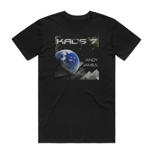 Andy James Kaos 7 Album Cover T-Shirt Black Andy James Kaos 7 Album Cover T-Shirt Black