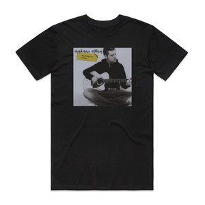 Andrew Allen The Living Room Sessions Album Cover T-Shirt Black Andrew Allen The Living Room Sessions Album Cover T-Shirt Black