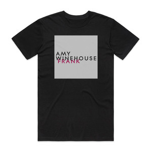 Amy Winehouse Frank 2 Album Cover T-Shirt Black Amy Winehouse Frank 2 Album Cover T-Shirt Black